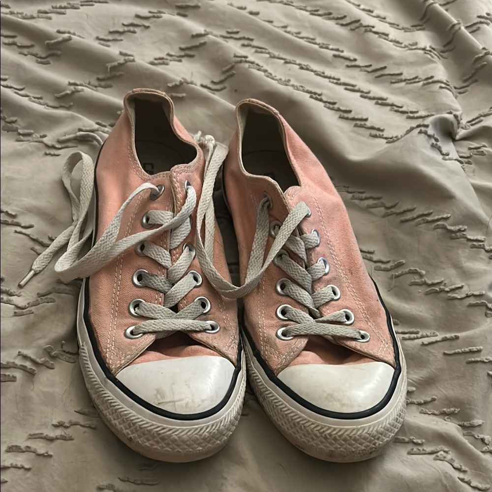Pink Canvas Sneakers-Converse